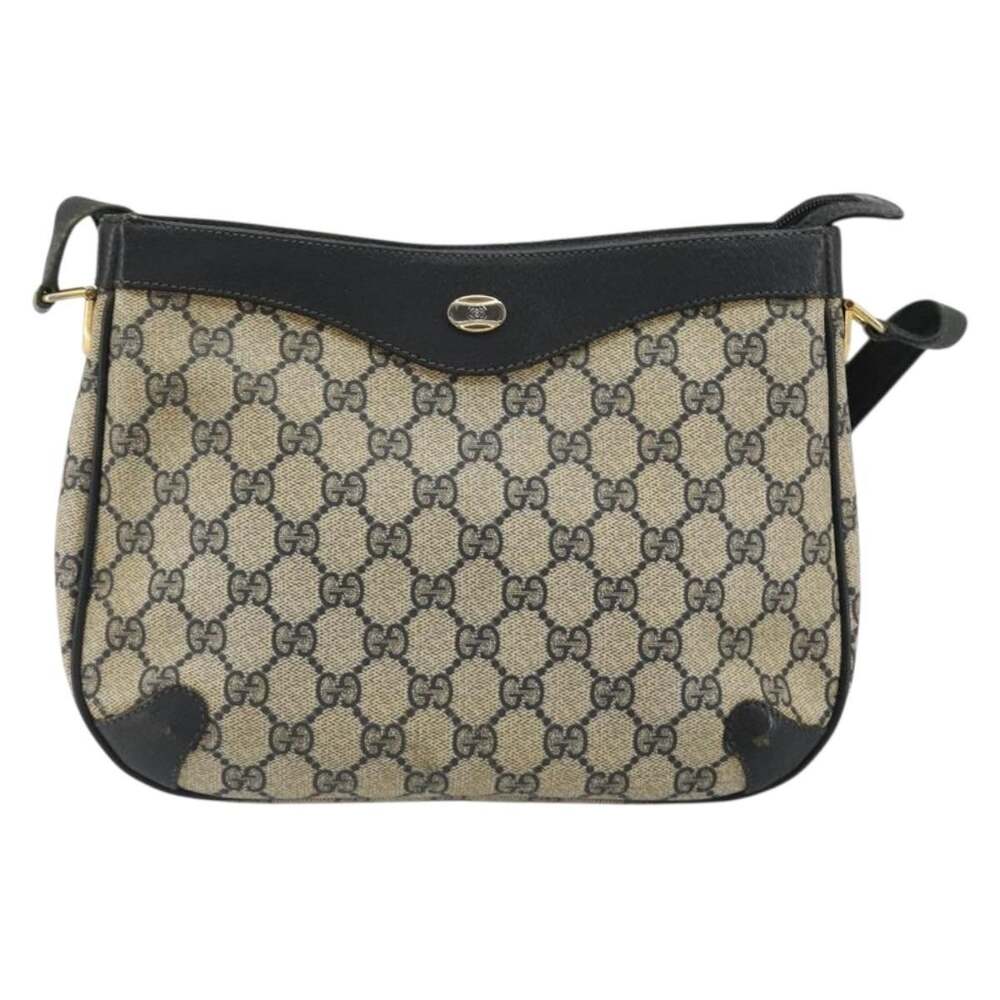Gucci GG Supreme Shoulder Bag Blue